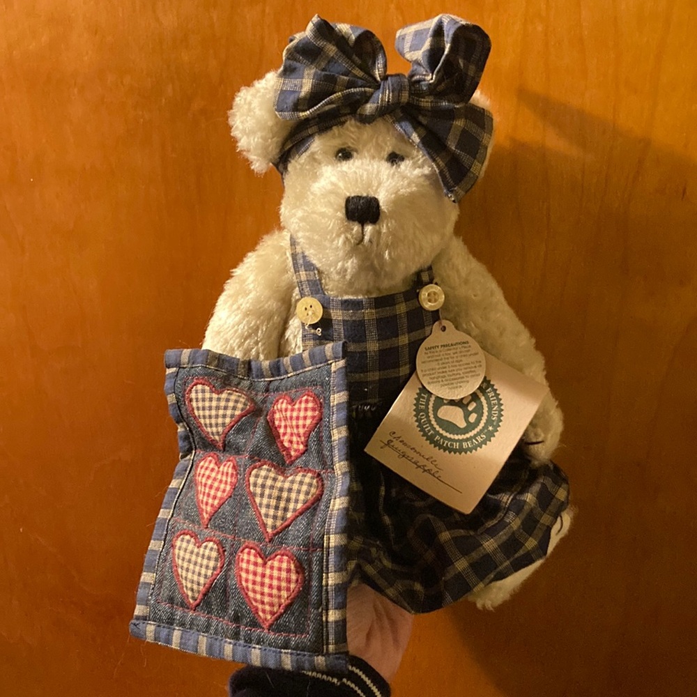 Boyds Bears & Friends Quilt Patch Bear